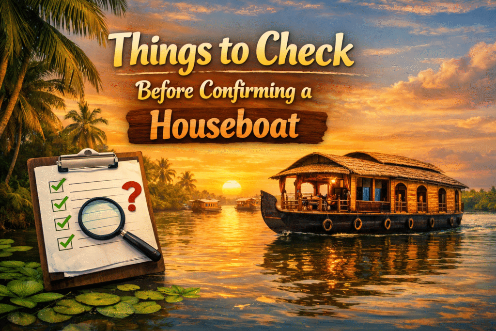 Things to Check Before Confirming a Houseboat