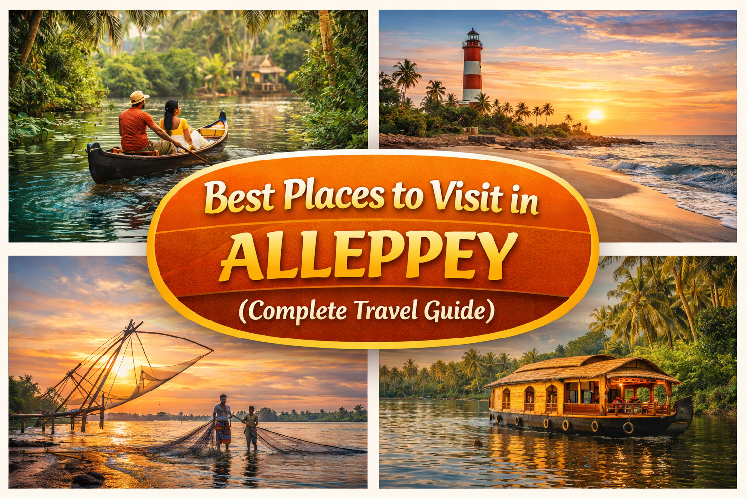 Best Places to Visit in Alleppey (Complete Travel Guide)