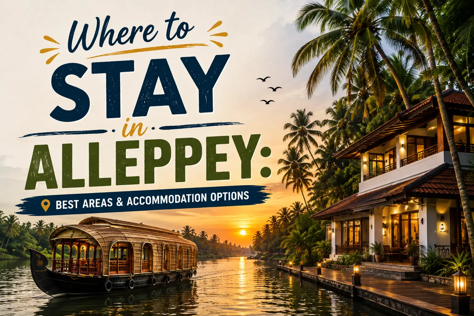 Where to Stay in Alleppey: Best Areas & Accommodation Options